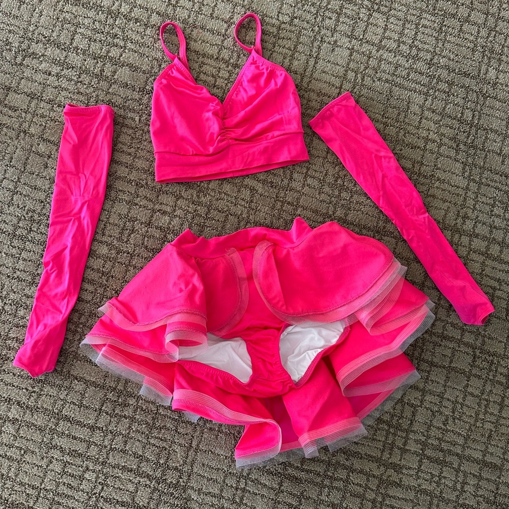 Pink jazz costume